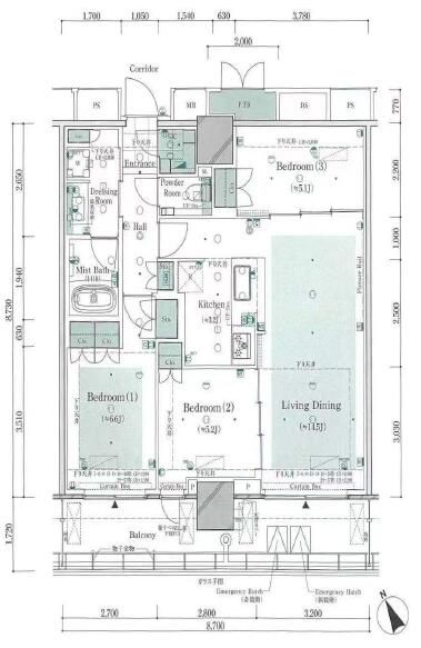 3LDK Apartment for Sale in Kita Ward, Tokyo - Thumbnail 2