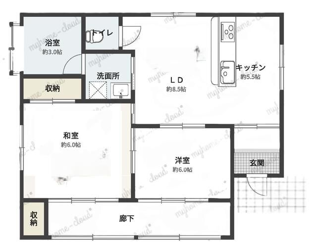 2LDK Single-Story House for Sale in Nasushiobara, Tochigi - Thumbnail 2