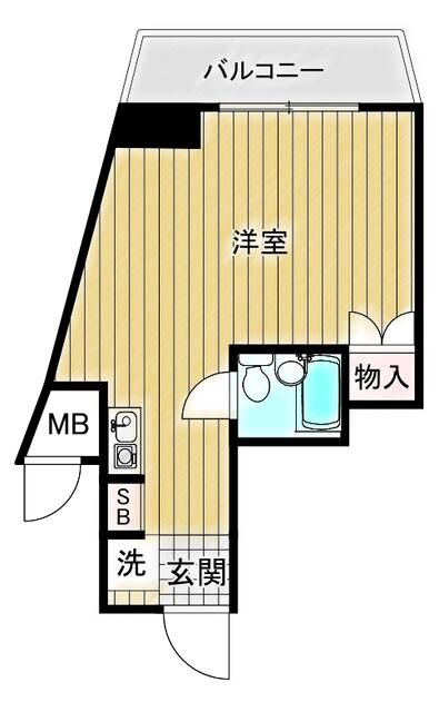 1R Apartment for Sale in Katsushika-ku, Tokyo - 18.22 sqm - Thumbnail 2