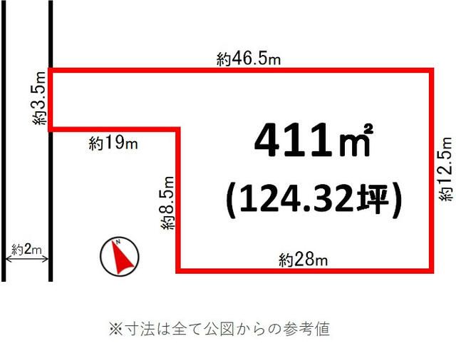 411 sqm Residential Land for Sale in Oyama, Tochigi - Thumbnail 2