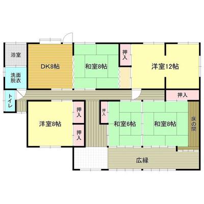 [Real Estate Japan] Property details: Fukuoka Prefecture, Tagawa City, Oaza Natsuyoshi / Tagawa City Hospital Station property information: Used detached house — Image 1, Tagawa, Fukuoka