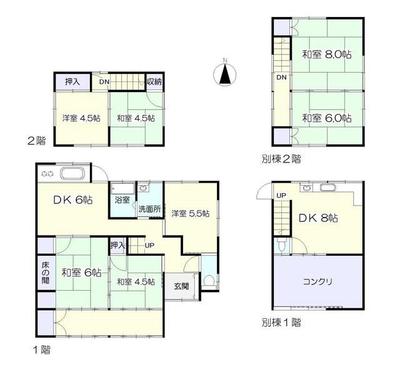 [Real Estate Japan] Property details: Property information for Oike, Kakegawa City, Shizuoka Prefecture: Used detached house — Image 3, Kakegawa, Shizuoka