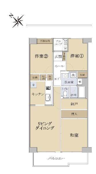 3LDK Condo for Sale in Kawagoe, Saitama - 73.65 sqm - Thumbnail 4
