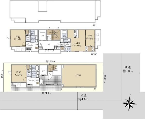5-Story RC Apartment Building for Sale in Kinshi, Sumida-ku, Tokyo - Thumbnail 4