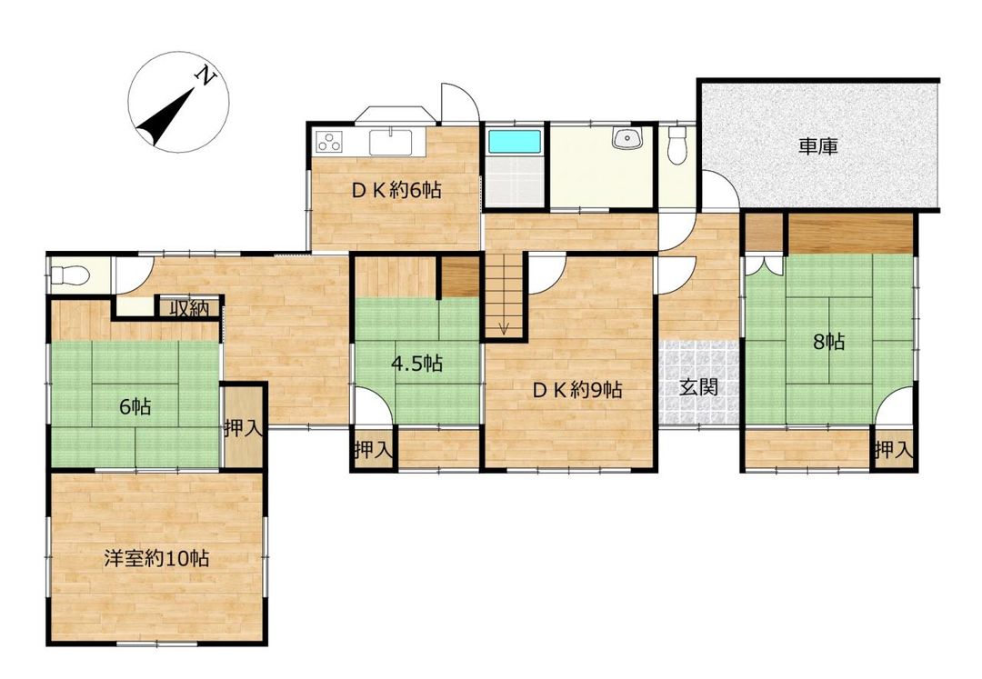 7DK House with Large Land & Free Parking for 3 Cars in Masuda - Thumbnail 2