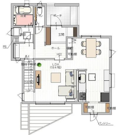 New 2024 3LDK House in Kitakyushu with Parking for 3 Cars — Image 44, Yahatanishi, Fukuoka