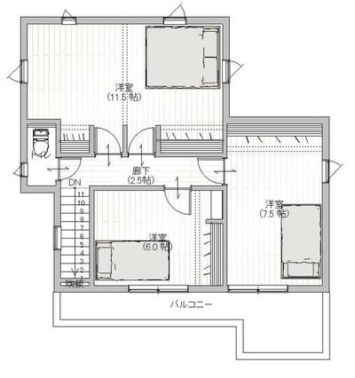 New 2024 3LDK House in Kitakyushu with Parking for 3 Cars — Image 44, Yahatanishi, Fukuoka