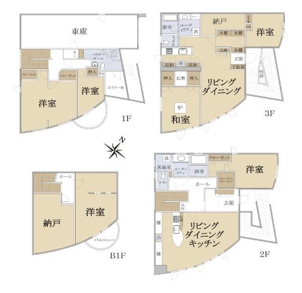 6SLDK Multi-Generational House in Sapporo Chuo-ku for Sale - Thumbnail 4
