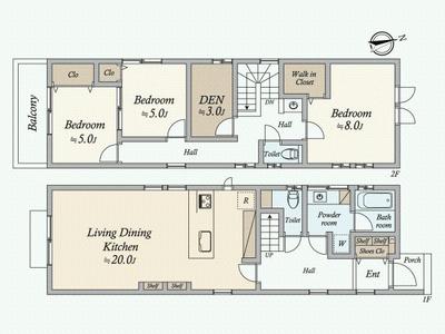 New 3SLDK House in Nagoya Showa Ward, Aichi | 108.56 sqm — Image 44, Showa, Aichi