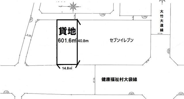 Commercial Land for Lease in Koshigaya, Saitama | 603 sqm - Thumbnail 2