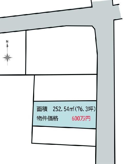 252.54 sqm Residential Land for Sale in Kiryu, Gunma - Thumbnail 3