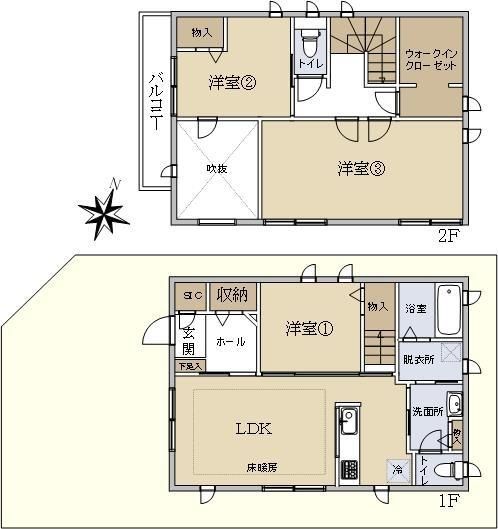3LDK House for Sale in Ebina, Kanagawa | Built 2015 - Thumbnail 4