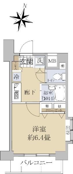 Preule Douku Bunkyo Hon-Komagome 1K Apartment for Sale - Thumbnail 4