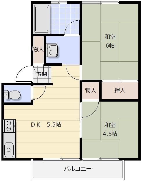 2DK Apartment for Rent in Yokohama Asahi-ku near Mitsukyo Station - Thumbnail 4