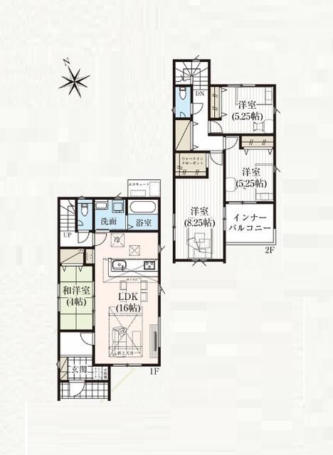 New 4LDK House in Koriyama, Fukushima – 101.85m² - Thumbnail 4