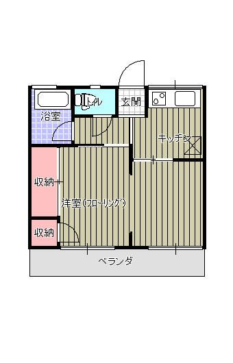 1K Apartment for Rent in Utsunomiya, Tochigi - Thumbnail 2