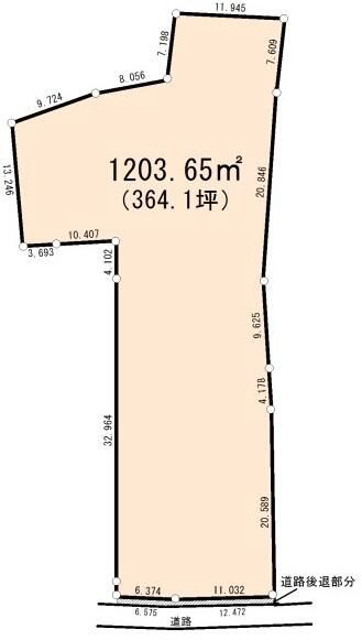 1203 sqm Residential Land in Higashimatsuyama, Saitama - Thumbnail 3