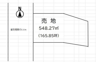 1948 10DK House in Quiet Ibigawa with Land and Parking — Land, Ibigawa, Gifu