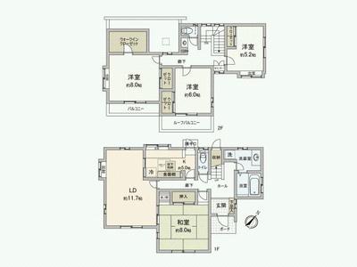 4LDK Detached House for Sale in Kashiwa, Chiba — Image 44, Kashiwa, Chiba