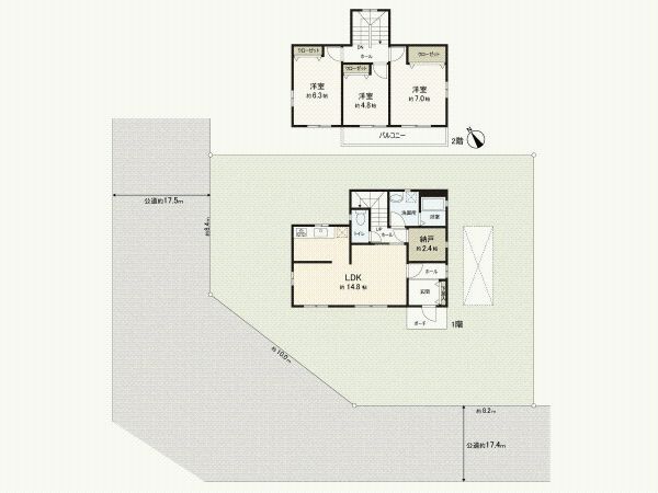 3LDK Used House for Sale in Ina Town, Saitama - Thumbnail 3