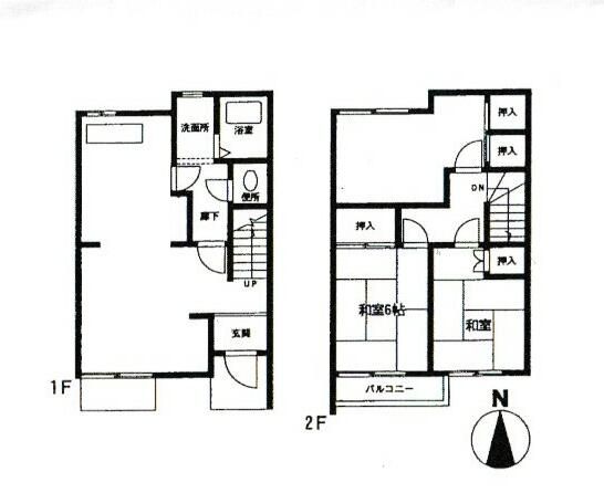 3LDK Terrace House for Rent in Chigasaki, Kanagawa - Thumbnail 2
