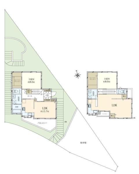 2011 2SLDK House in Nishinomiya Koyo-en, 137.25㎡, Near Station - Thumbnail 2