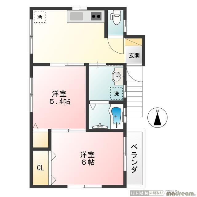 2DK Rental House in Edogawa, Tokyo | 40.69 sqm | Near Shin-Koiwa Station - Thumbnail 3