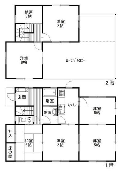 Property details: Seki, Shirako-cho, Chosei-gun, Chiba / Mobara station property information: Second-hand detached house — Image 1, Shirako, Chiba