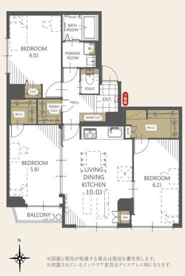 3LDK Corner Apartment for Sale in Central Sapporo, Hokkaido - Thumbnail 4