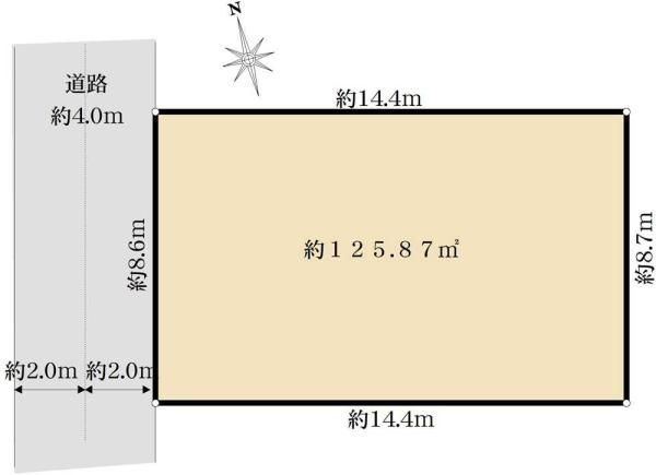 125.87 sqm Land for Sale in Musashimurayama, Tokyo - Thumbnail 3