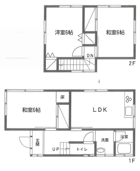 3LDK Wooden House for Sale in Shimotsuma, Ibaraki - Thumbnail 2