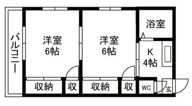 2K Apartment for Rent near Higashi-Iwatsuki Station, Saitama - Thumbnail 2