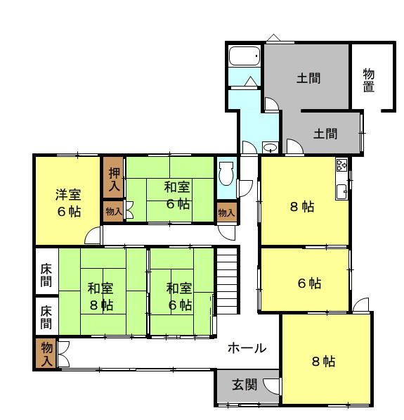 8SDK Wooden Rental House in Kawagoe, Saitama - Thumbnail 4