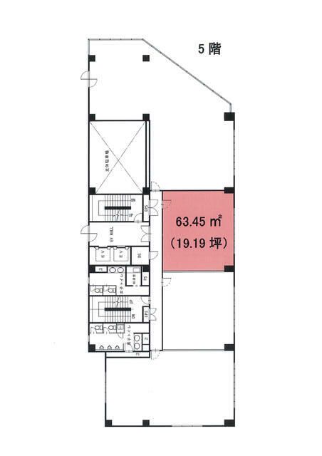 Office Space 63.29 sqm for Rent in Ishinomaki, Miyagi - Image 1