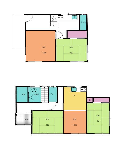 1976 5DK House on 180sqm Land in Yokohama Minami Ward - Main Image