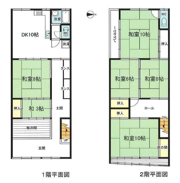 1956 6DK Wooden House for Sale in Gifu City, Gifu - Main Image