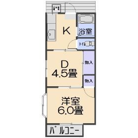 1DK Apartment for Rent in Tatebayashi, Gunma - 29.81 sqm - Thumbnail 2
