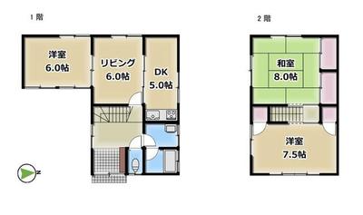 Property details: Property information for Kosugi/Kamihori Station, Toyama City, Toyama Prefecture: Used detached house — Image 4, Imizu, Toyama