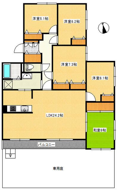 5LDK Apartment for Sale in Minami-ku, Sapporo, 118.36 sqm - Thumbnail 2