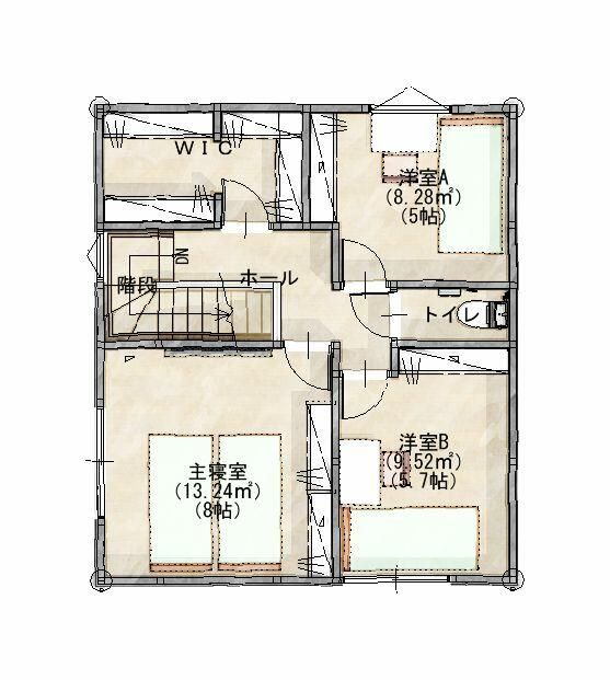 New 2025 3LDK House in Quiet Hitachi, Ibaraki | 2 Car Parking - Thumbnail 3