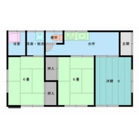 Tanaka Residence No. 11: 3K House for Rent in Chuo City, Yamanashi - Thumbnail 3