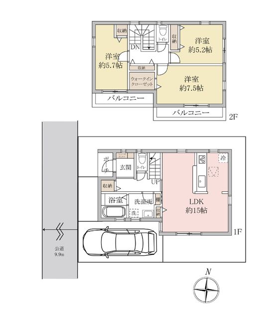 2024 Built 3LDK House in Kawaguchi, Saitama - Thumbnail 2
