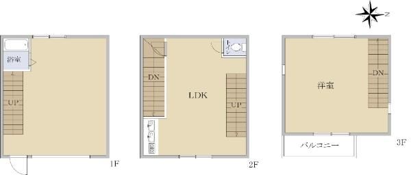 1LDK House for Sale in Kita Ward, Tokyo - 8 Min Walk to Station - Thumbnail 3