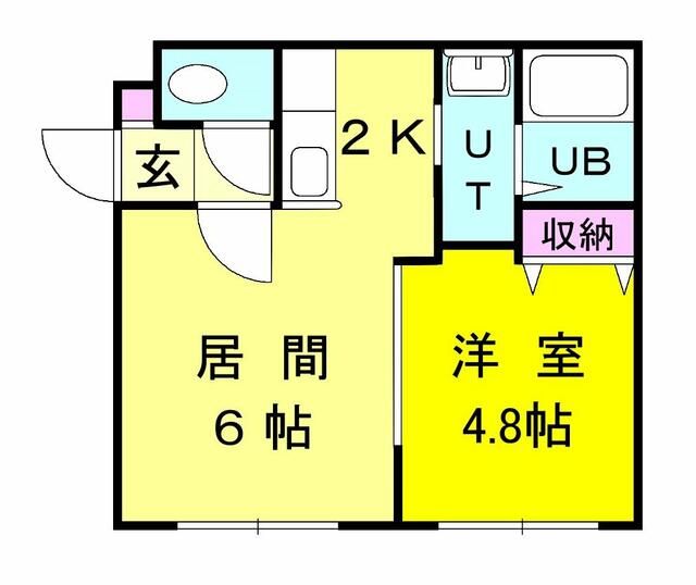 1DK Apartment for Rent in Minami Ward, Sapporo, Hokkaido - Thumbnail 2