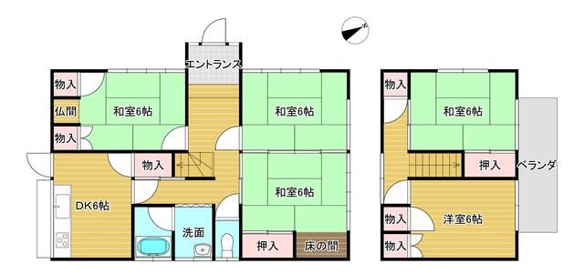 Used Detached House in Toride, Ibaraki – 5DK, 94.39 sqm - Thumbnail 2