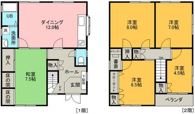 Property details: Higashi Ogawa, Iiyama-cho, Marugame-shi, Kagawa/Okada Station property information: Used detached house — Image 1, Higashi Miyoshi, Tokushima