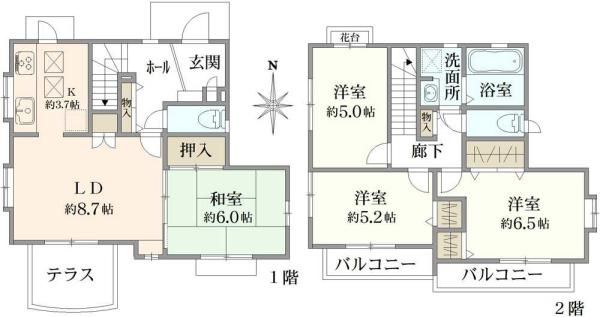 4LDK Detached House for Sale in Nishi-Tokyo City, Tokyo - Thumbnail 2