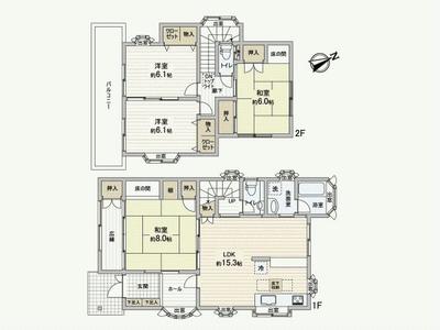 4LDK Detached House for Sale in Matsudo, Chiba — Image 44, Matsudo, Chiba