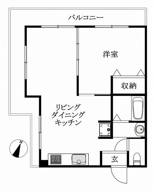1LDK Apartment for Sale in Nishi-Tokyo, 40.44 sqm - Thumbnail 2