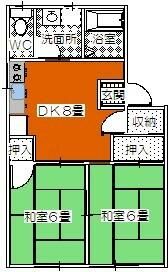 Plejiru I 3K Apartment for Rent in Nagano City - Thumbnail 2